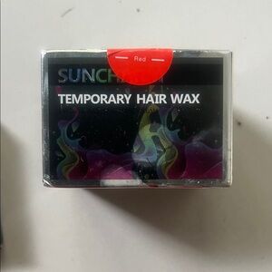 Red Temporary Hair Wax